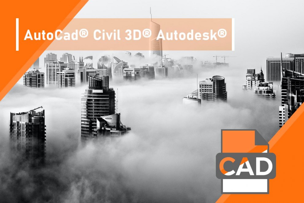 Capa do curso Autodesk Civil 3D: Modelagem 3D, Terraplenagem e Projetos Topográficos