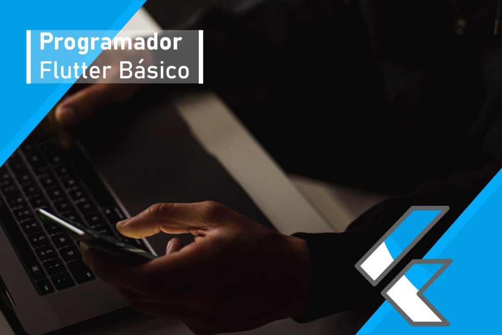 Capa do curso Programador Flutter - Básico