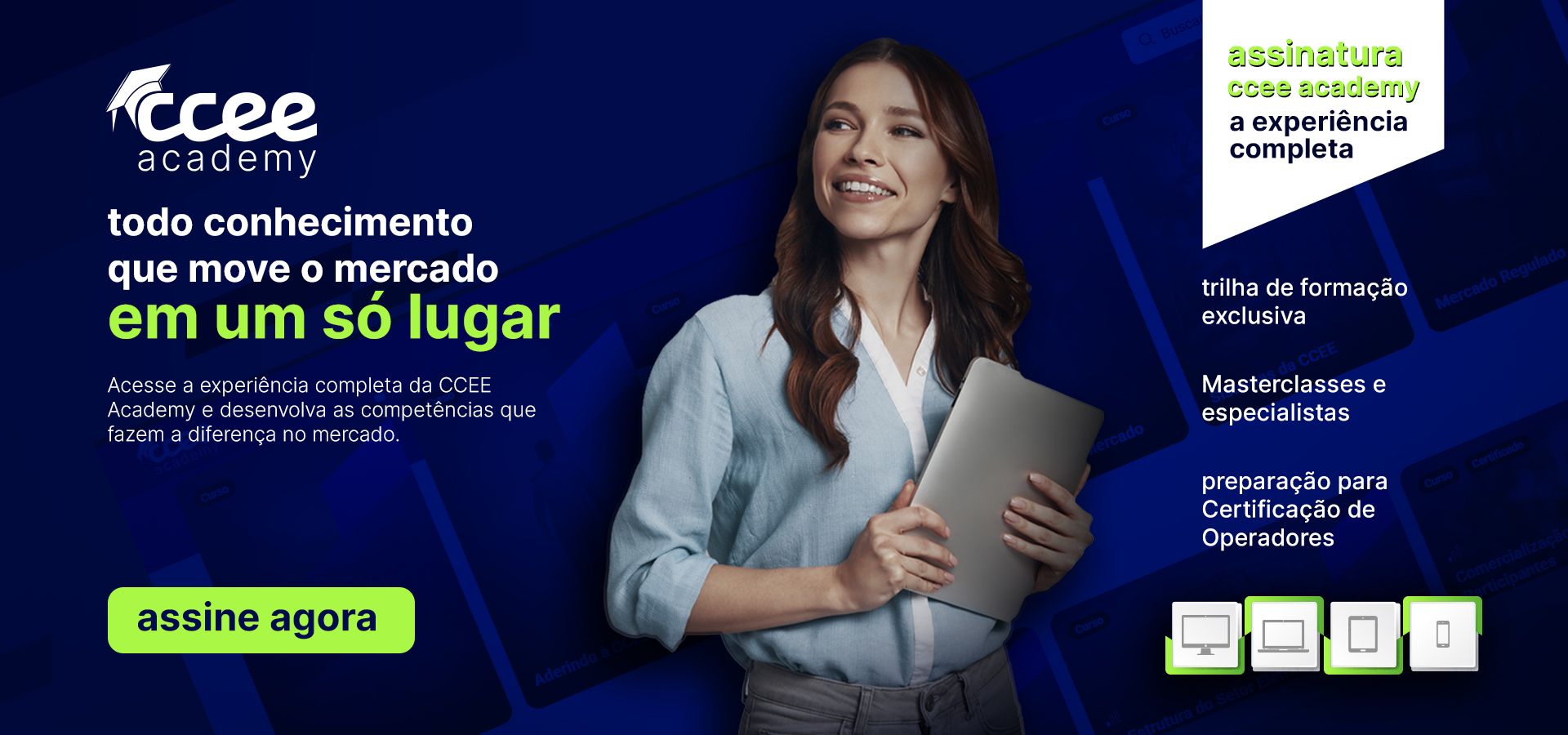 Assinatura - CCEE Academy - Lançamento