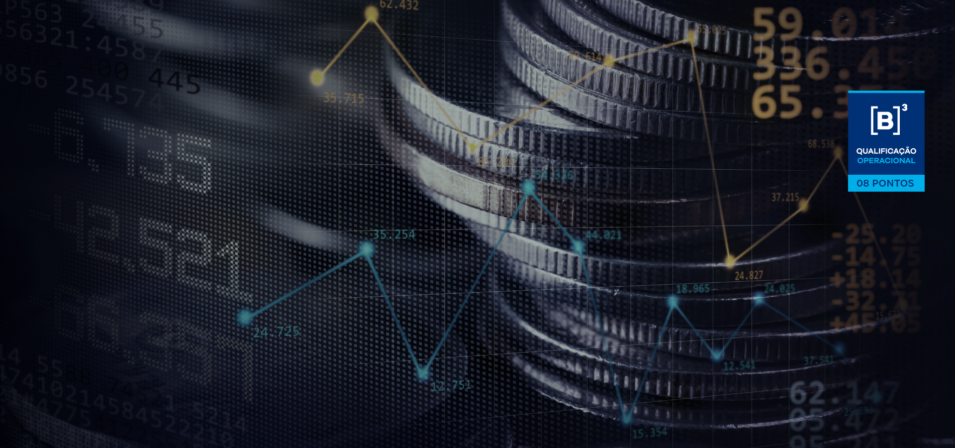 Capa do curso Princípios Básicos de Economia e Finanças